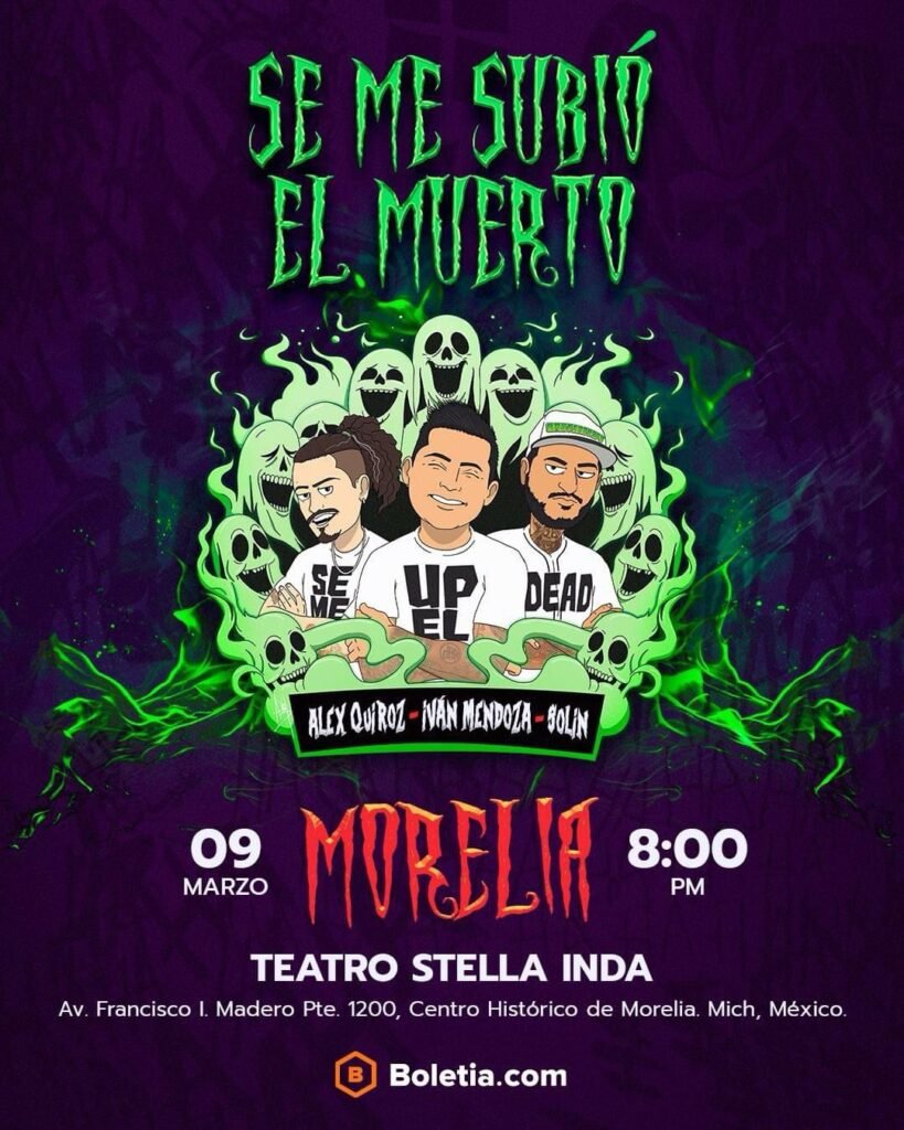 Show de Standup Se Me Subió el Muerto en #Morelia 3 IMG 20240131 WA0013