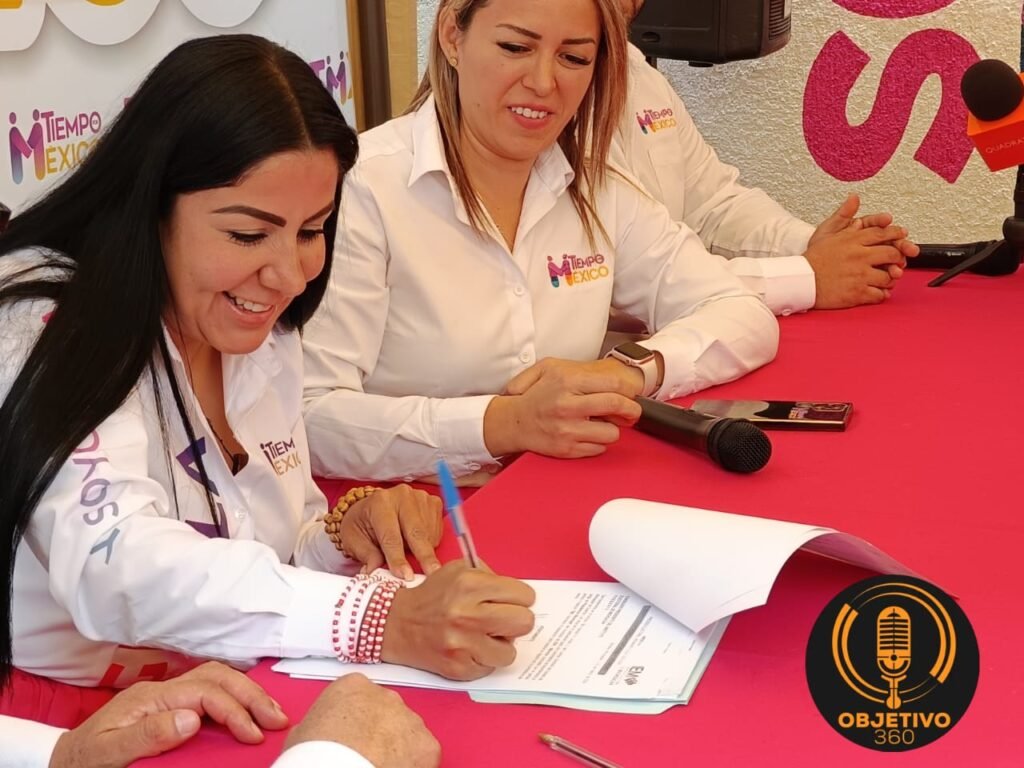 Gisela Vázquez se registra como aspirante a la alcaldía de Morelia en Tiempo por México 3 Gisela Vazquez