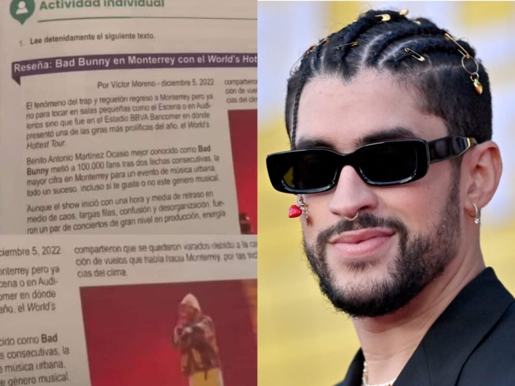 Trending Topic Educativo: ¿Bad Bunny en los libros de la SEP 2 bad bunny