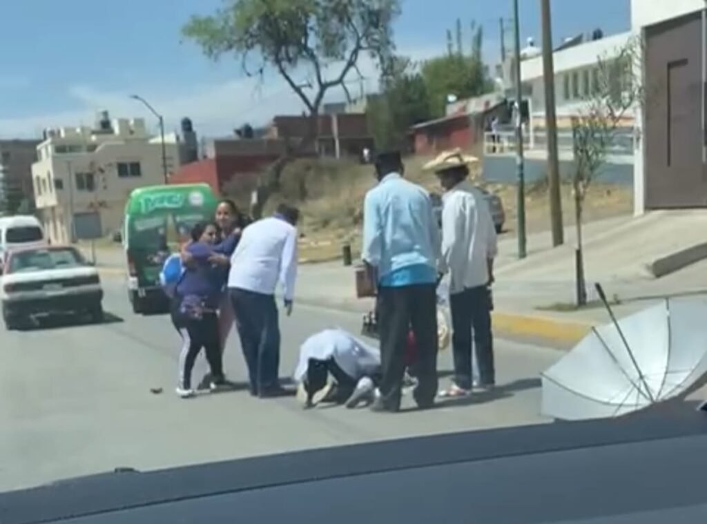 chofer combi atropella nina morelia