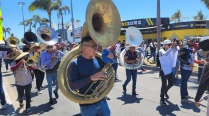 ¿Por qué se manifiestan los músicos de banda en Mazatlán? 2 mazatlan