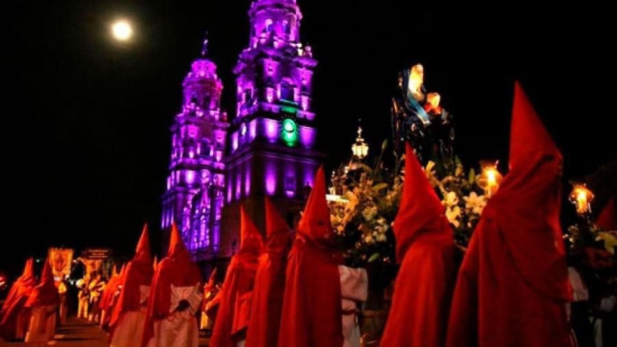 procesion del silencio Morelia