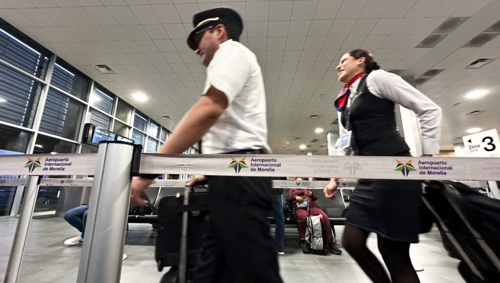 vuelo de Aeromexico del AICM a Morelia