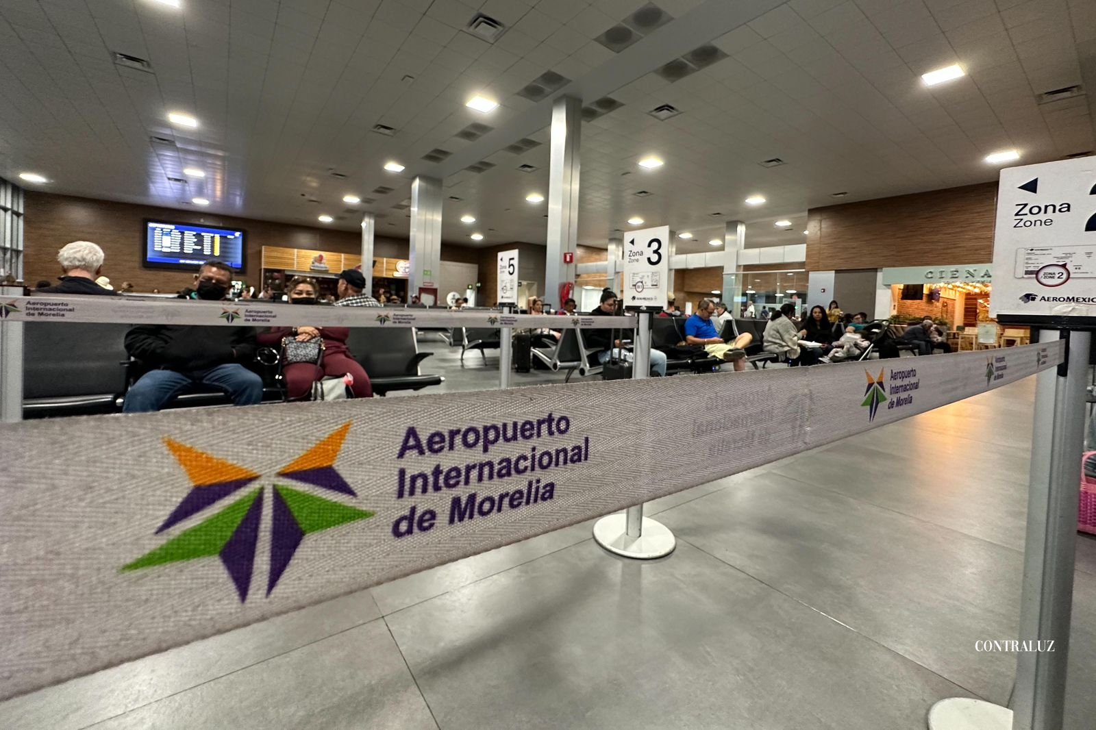 vuelo de Aeromexico del AICM a Morelia 2