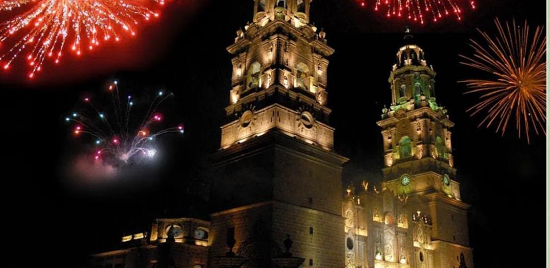 encendido catedral Morelia 1