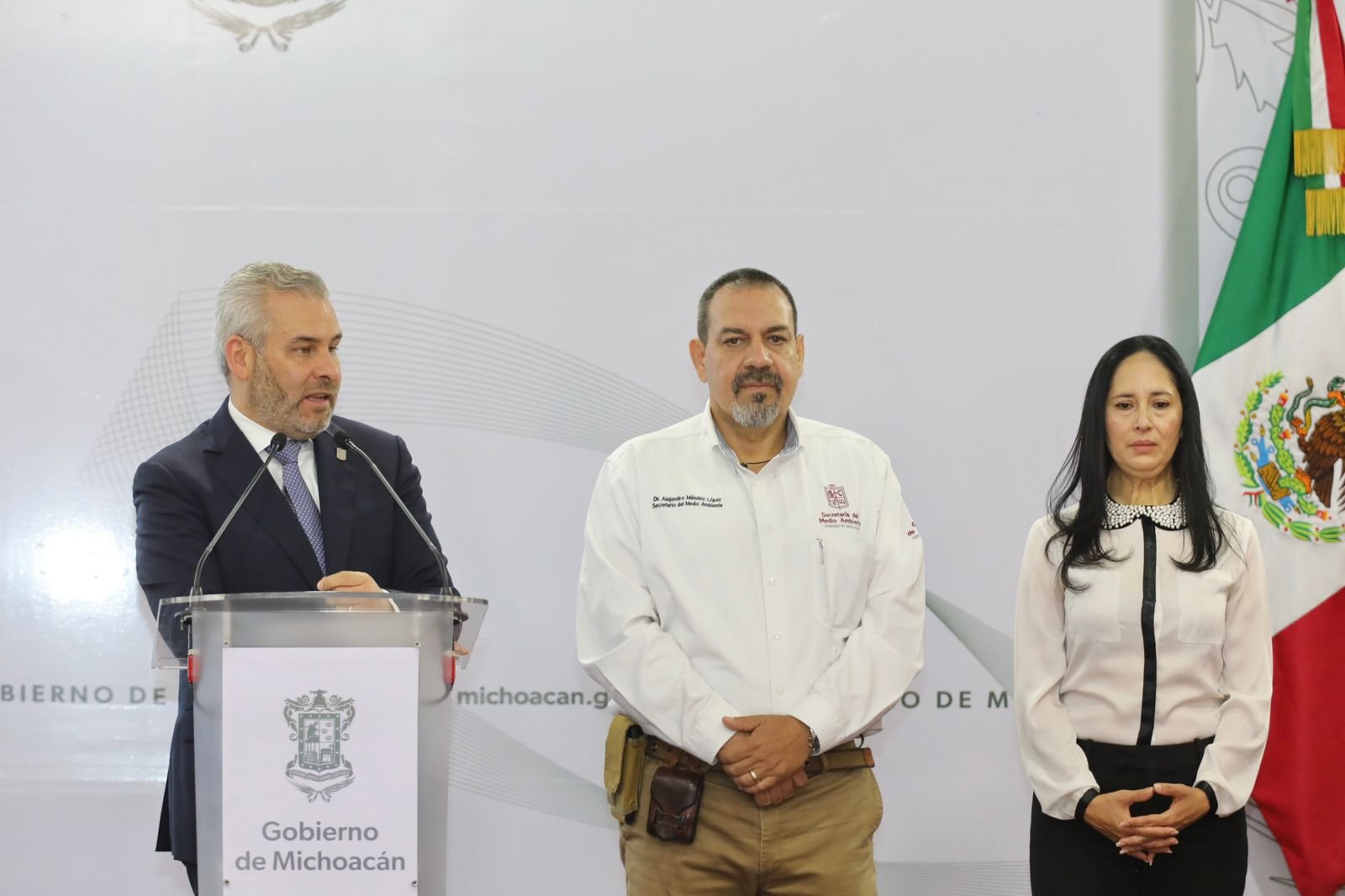 Se rehabilitaran 67 manantiales en la cuenca del lago de Patzcuaro Bedolla 2