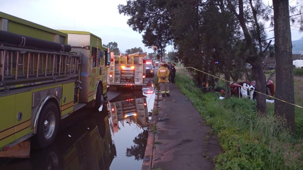 Accidente en Salida a Salamanca Deja Tres Muertos y un Herido en Morelia 3