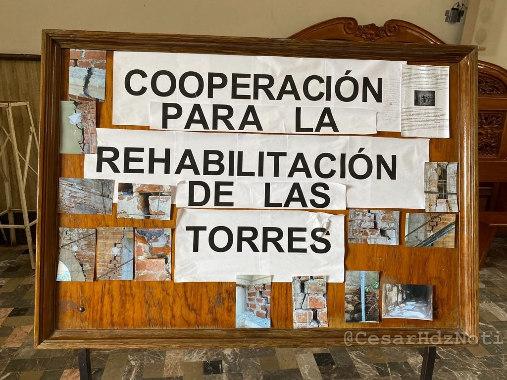 Pobladores juntaron 14 mdp para restaurar templo del Señor de los Milagros: Edil Nuevo Parangaricutiro 2 Pobladores juntaron 14 mdp para restaurar templo del Senor de los Milagros Edil Nuevo Parangaricutiro
