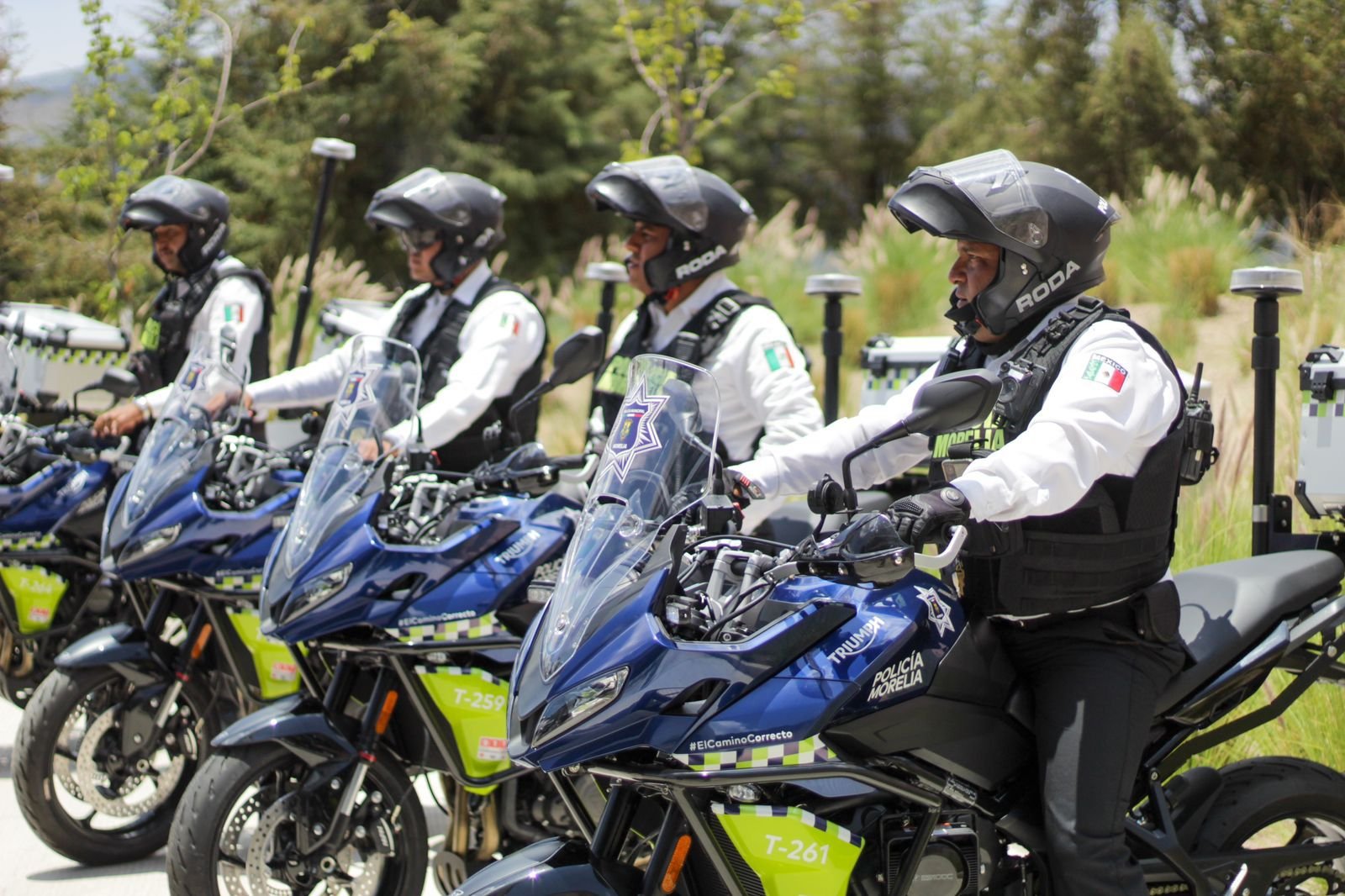Policia Morelia emite recomendaciones de seguridad para motociclistas en temporada de lluvias