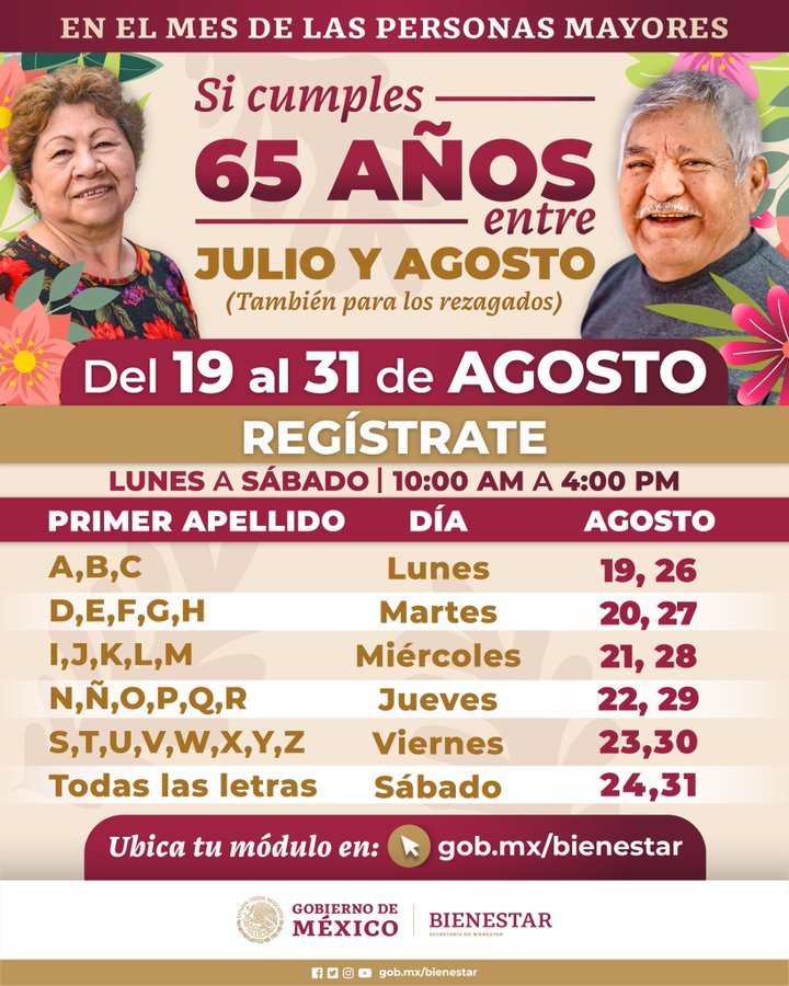 pension del bienestar adultos mayores 1