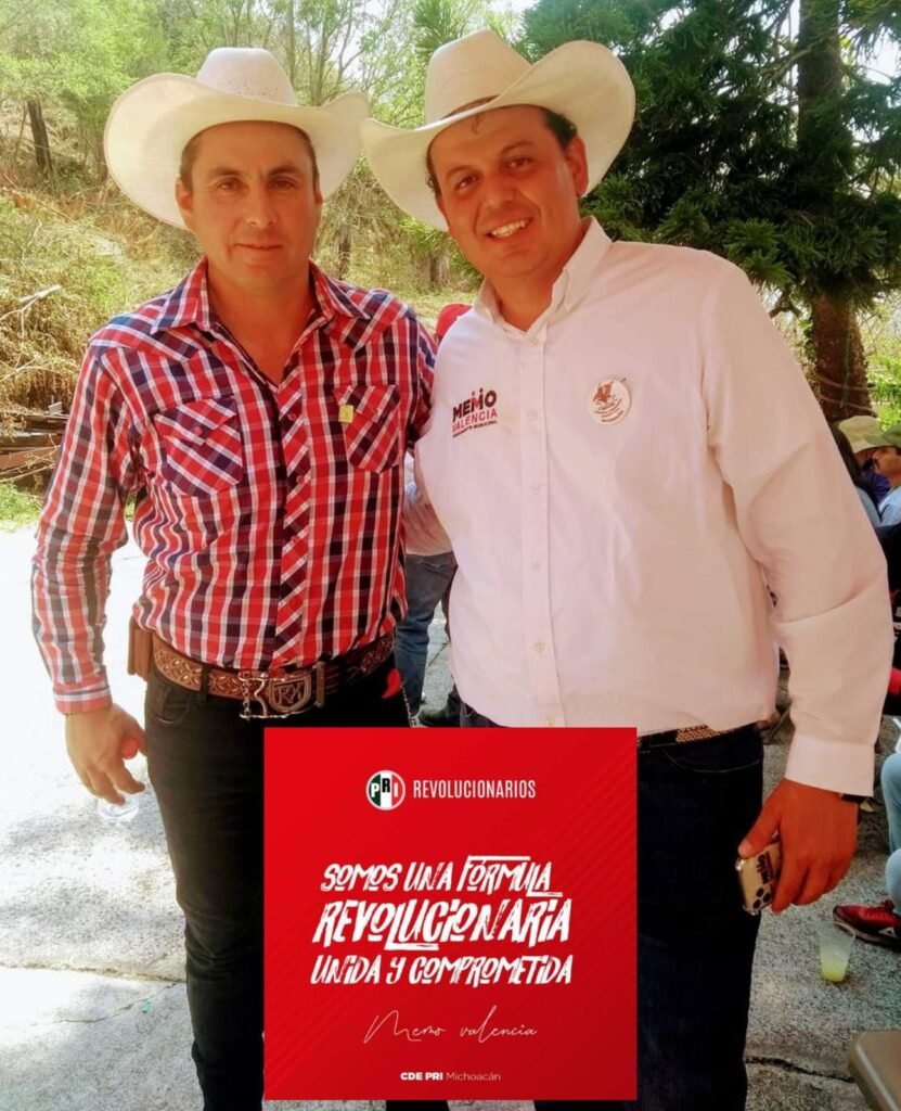 Carlos Augusto El Vaquero refrenda militancia al PRI y apoyo a Memo Valencia 2