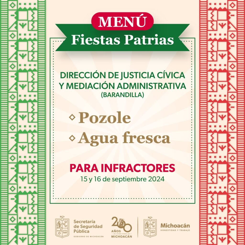 Delicioso Pozole para quienes caigan en barandillas en las fiestas patrias 2 Delicioso Pozole para quienes caigan en barandillas este 15 de septiembre