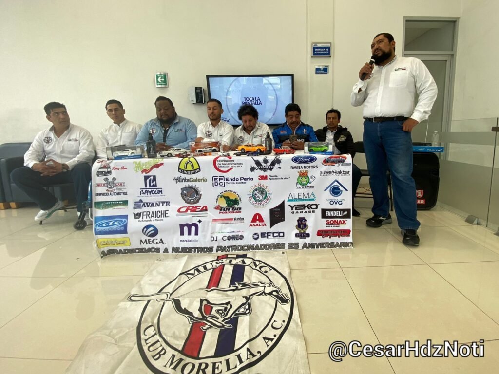 Los mejores Mustang de México desfilarán este fin por las calles de Morelia y Pátzcuaro 4 img 20240926 wa00321081791521277250292