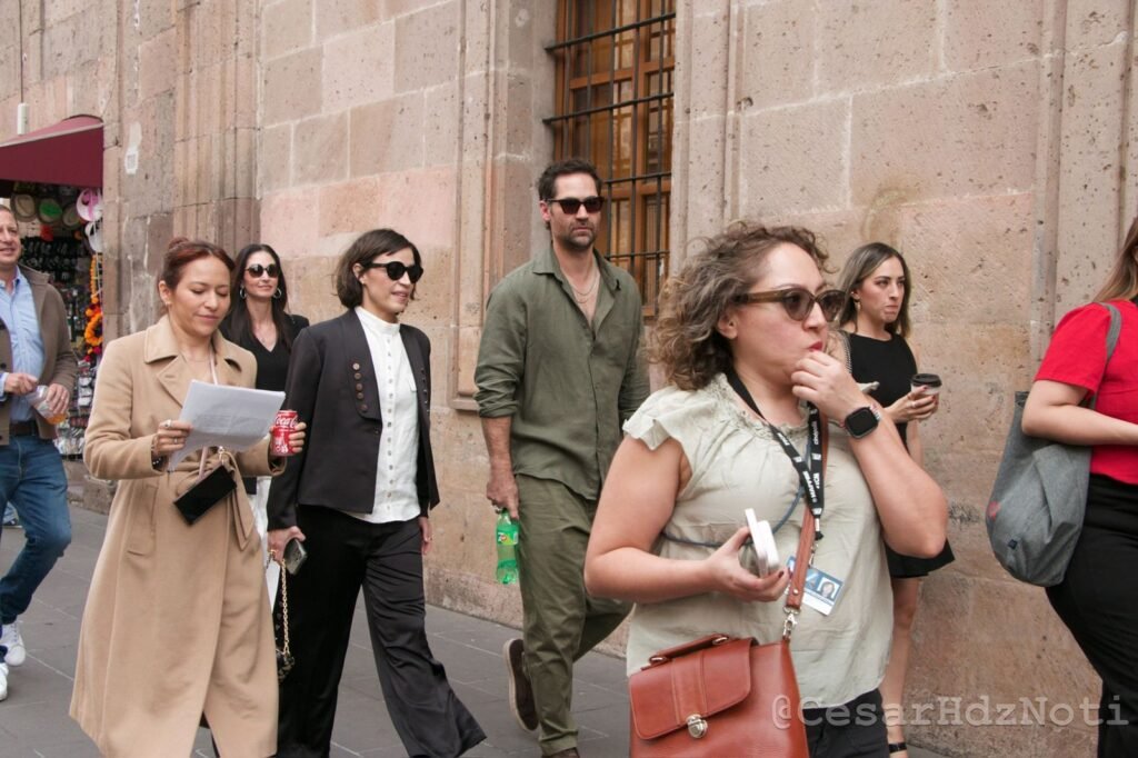 El Abogado del Lincoln pasea por Morelia Manuel Garcia Rulfo presente en el FICM 8