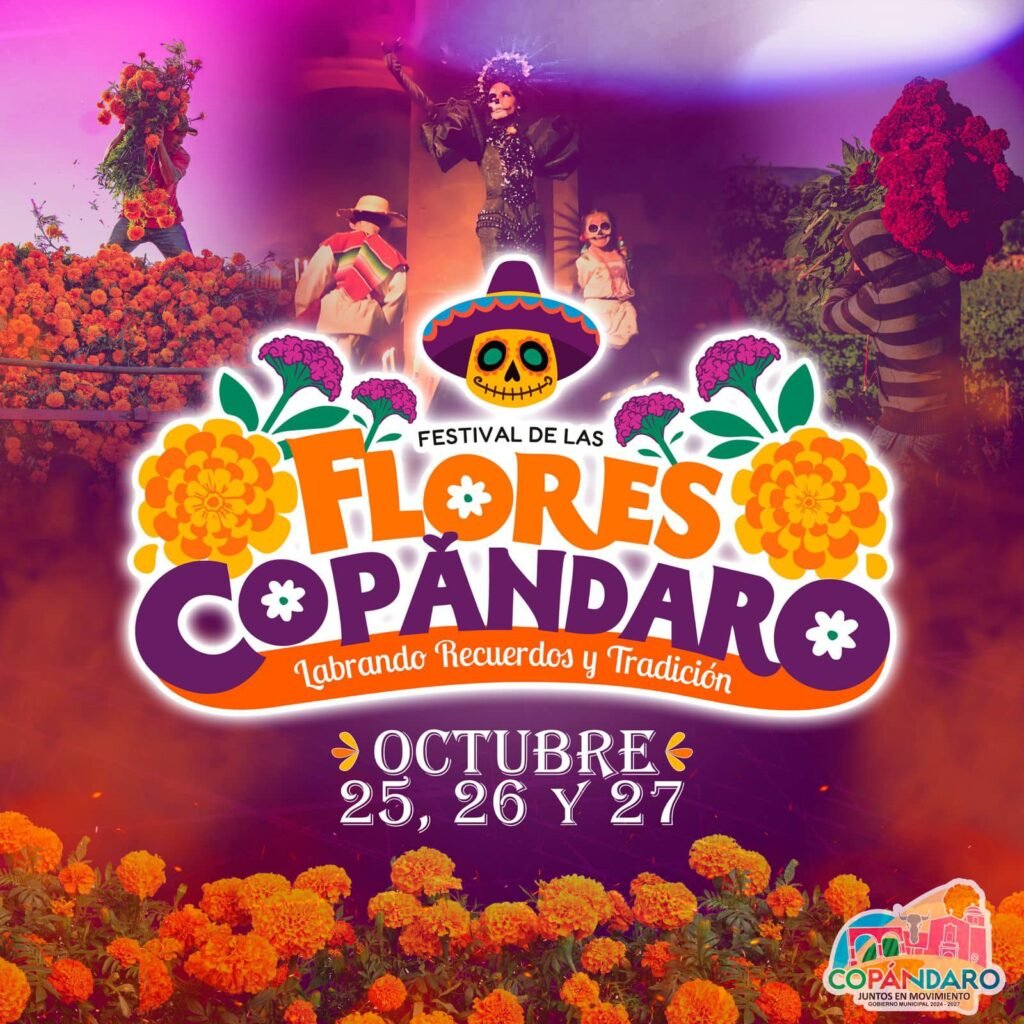 Ya Viene el Festival de las Flores Copándaro: Un Fin de Semana de Color y Aroma a Cempasúchil 3 FIESTA DE LAS FLORES DE CEMPASUCHIL EN COPANDARO