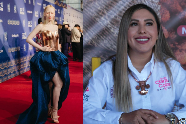Presidenta Dayana presume el cobre de Santa Clara aplaude corset usado en el FICM 788