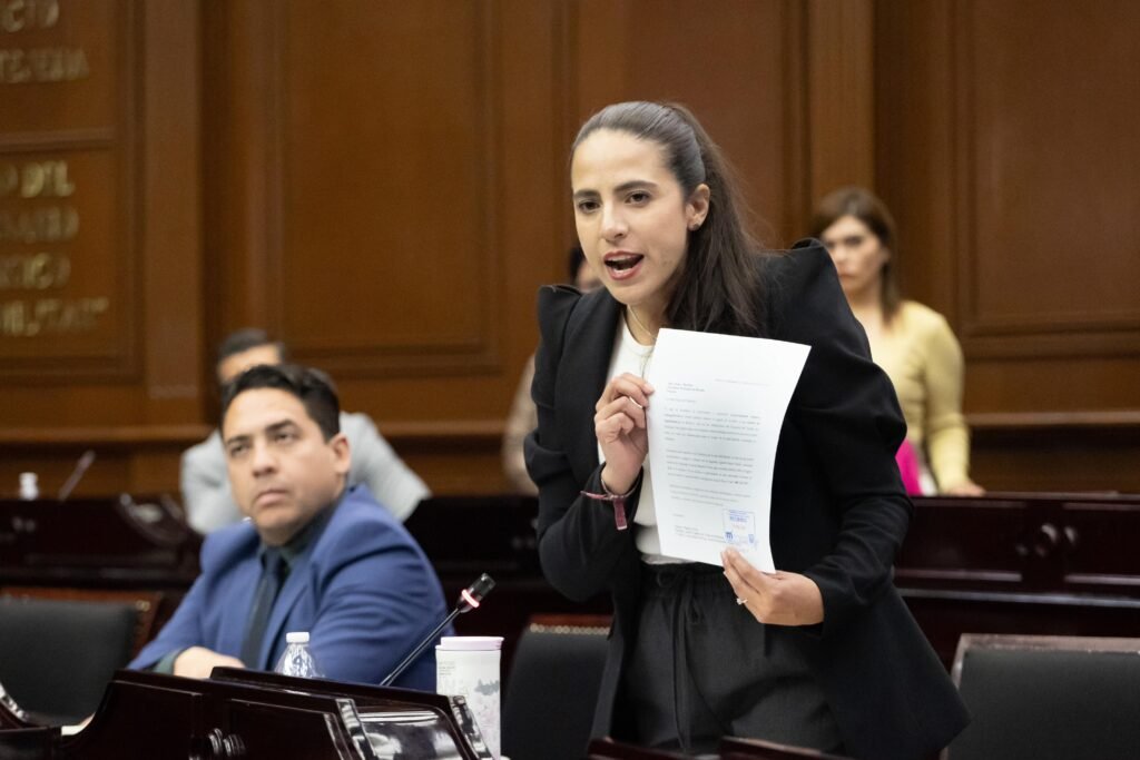 Alfonso gobierna Morelia con politica rancia Diputada Bugarini respecto al tema de autogobierno 9890