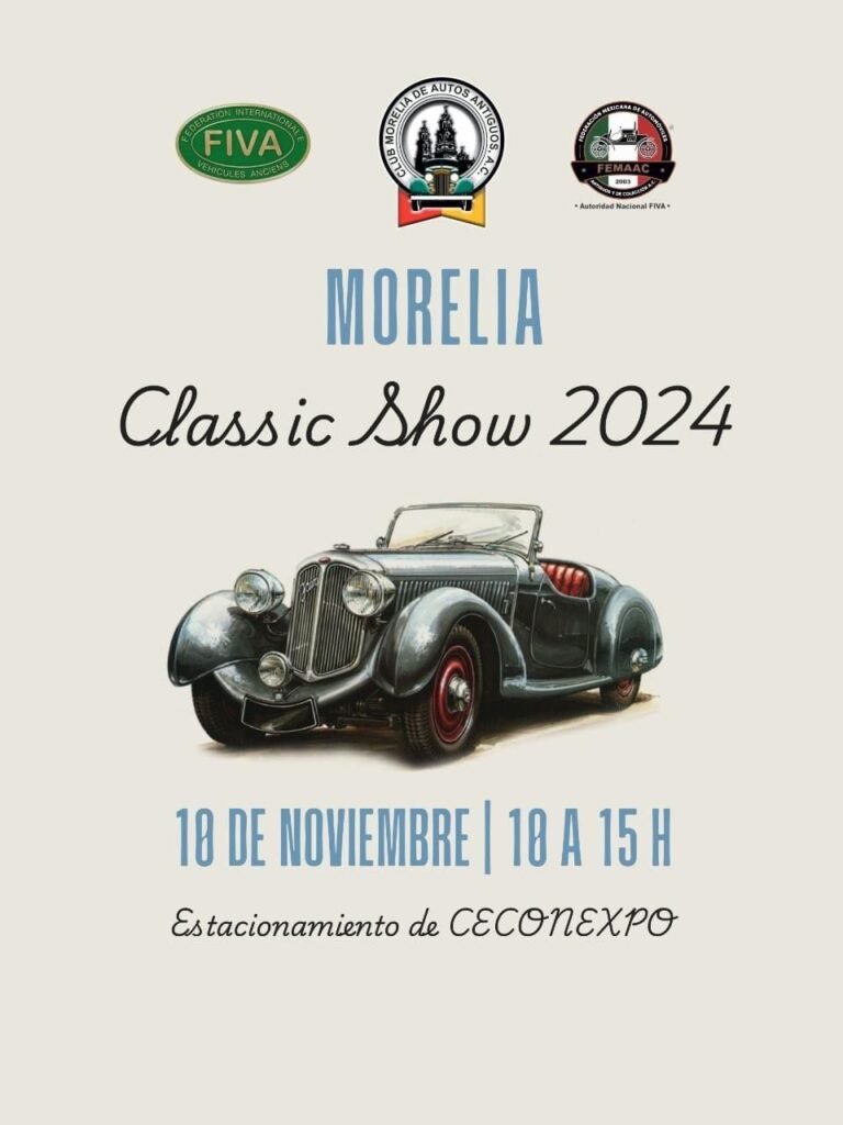 ¿Te gustan los viejos? No te pierdas el Morelia Classic Show 2024 3 img 20241106 wa0079512485134095462586