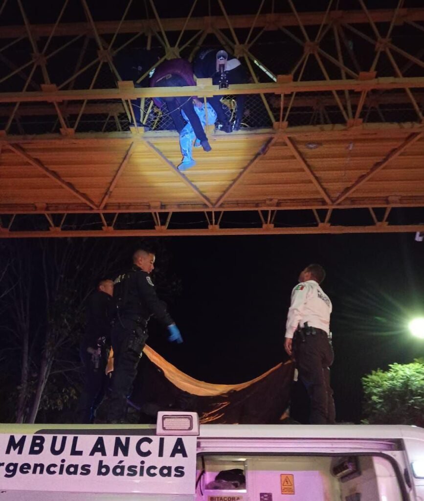 Policía Morelia evita que una mujer se quitara la vida en puente peatonal 3 img 20241204 wa00328974979297568549947