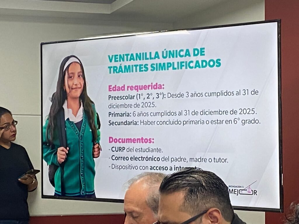 Sin filas para preinscripción a las primarias en Michoacán, el 13 de enero 2025 abre plataforma: SEE 2 img 20241213 wa00371633124928475671869