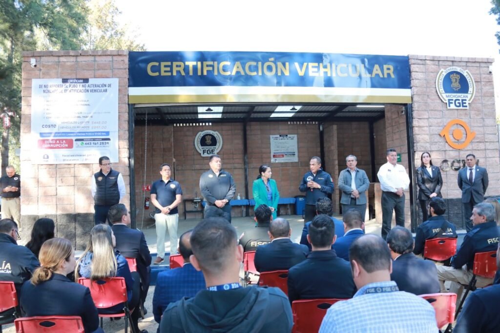 Michoacán fortalece la seguridad patrimonial de la ciudadanía con la inauguración del Centro de Certificación Vehicular: ALS 3 img 20250125 wa00165737259146220347265