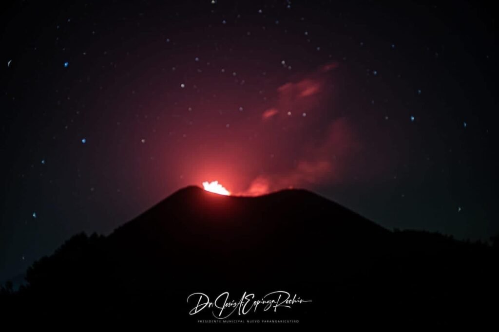 Volcan Paricutin tendra erupcion este 2025 de fiesta y pirotecnia Rochin 8uh