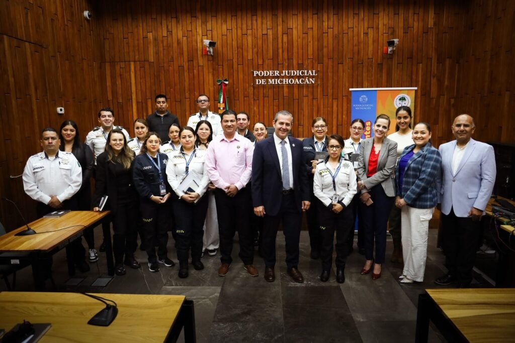 Policía Morelia y Poder Judicial colaboran para fortalecer mecanismos alternativos de solución de conflictos 2 img 20250210 wa00042048847132775274943