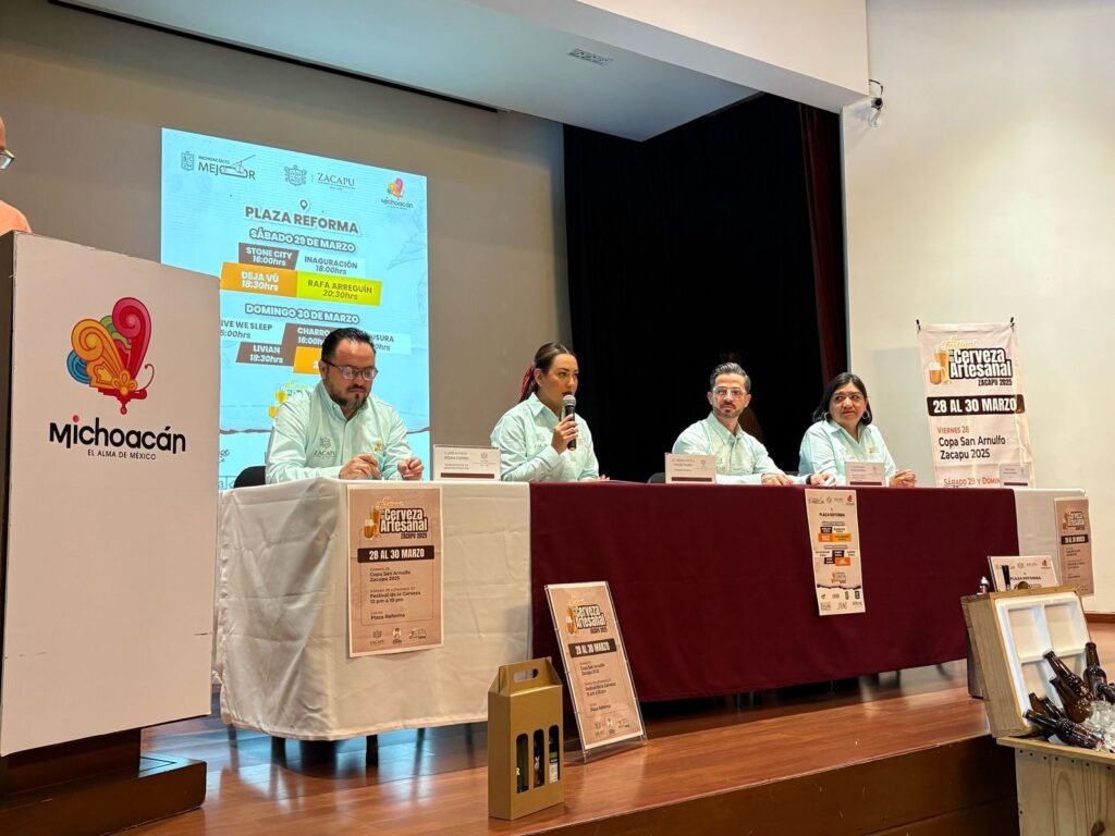 4 mil 300 litros de chela listos para el 8º Festival de la Cerveza Artesanal Zacapu 2025: Moni Valdez 4 4 mil 300 litros de chela listos para el 8o Festival de la Cerveza Artesanal Zacapu 2025 Moni Valdez 7uhi