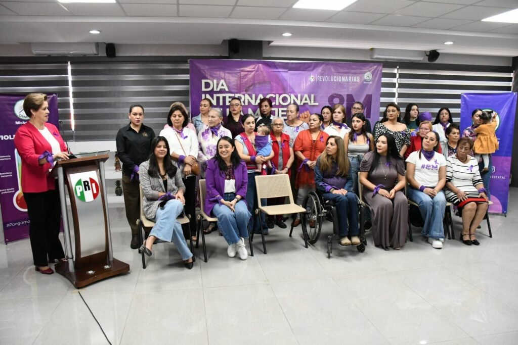 Las mujeres estamos en pie de lucha: ONMPRI Michoacán 2 img 20250308 wa00448790240819762583810