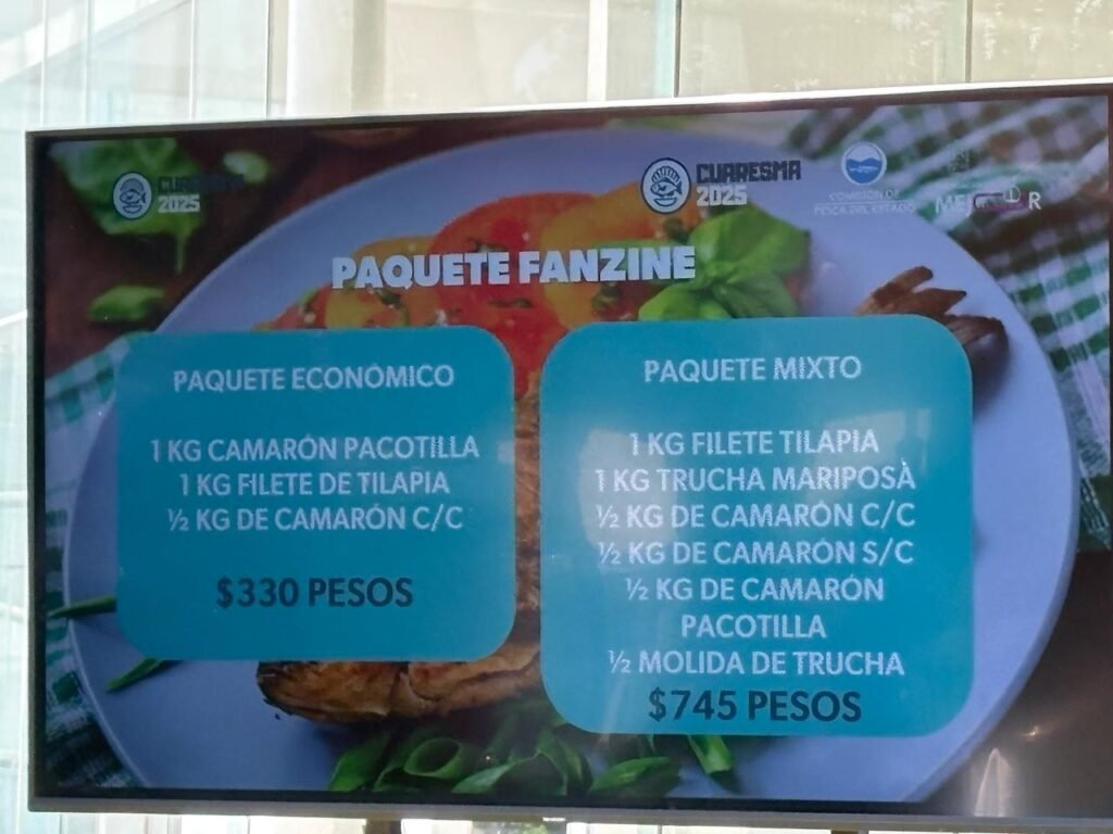 Compesca ofrece pescado y mariscos desde cien pesitos esta cuaresma 5 pescado y mariscos cuaresma