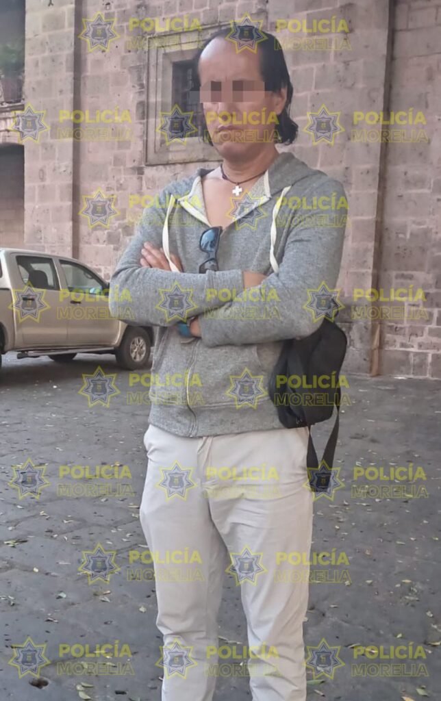 Detienen en Morelia a hombre senalado por acoso a menor en el Centro Historico 80