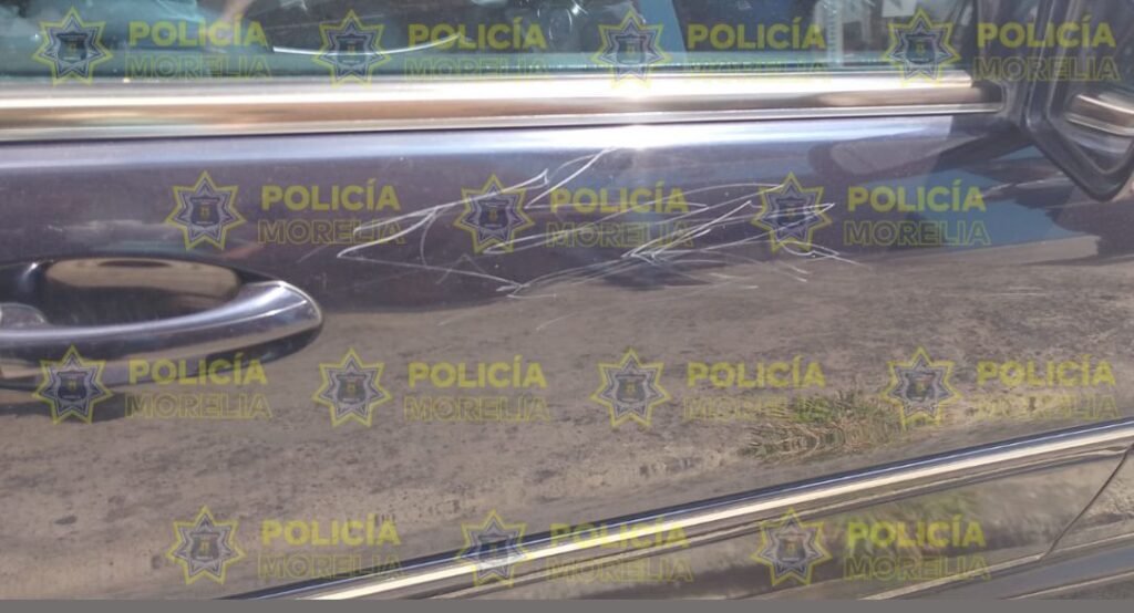 Policía Morelia atiende reporte ciudadano por daño a vehículo en la colonia 5 de Mayo; hay un detenido 3 img 20250515 wa00012328446757579690135