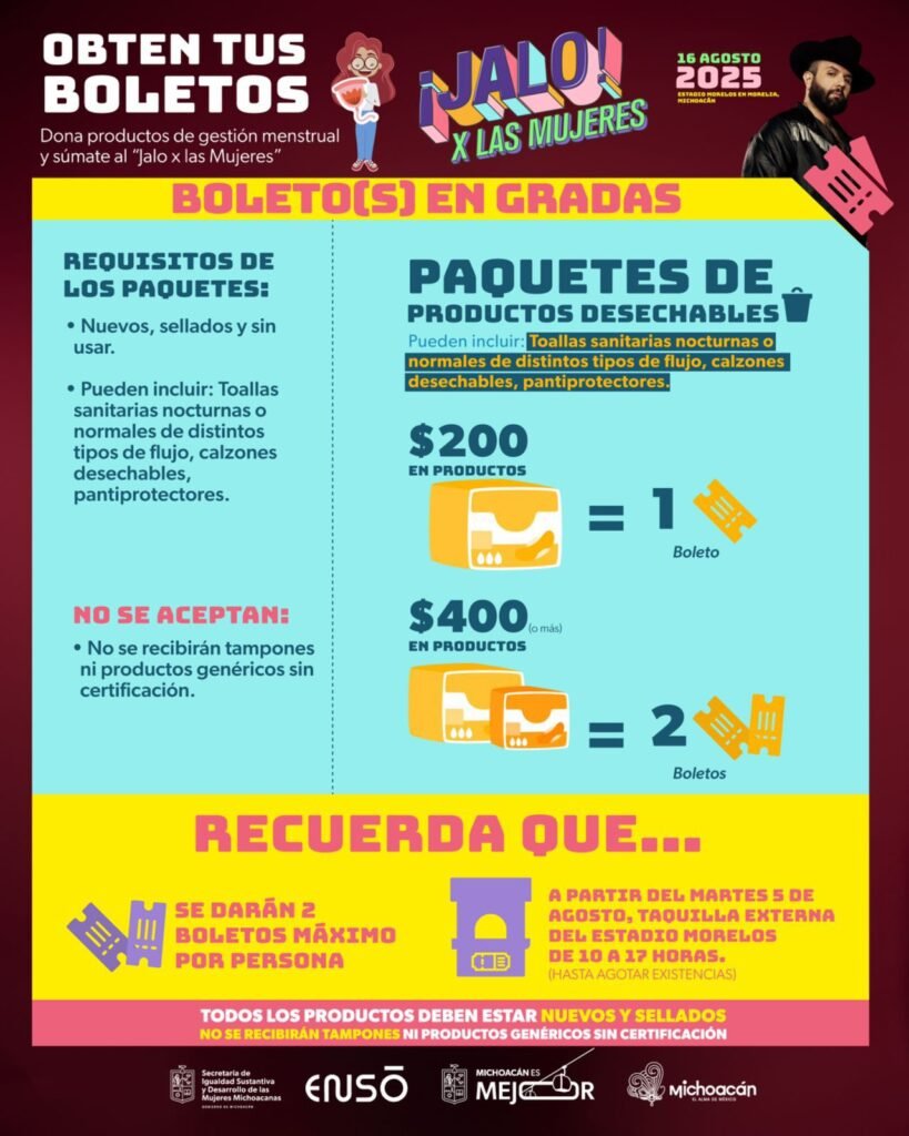 Conoce lo que NO y lo que Si puedes canjear por boletos para concierto de Carin Leon en Morelia 6