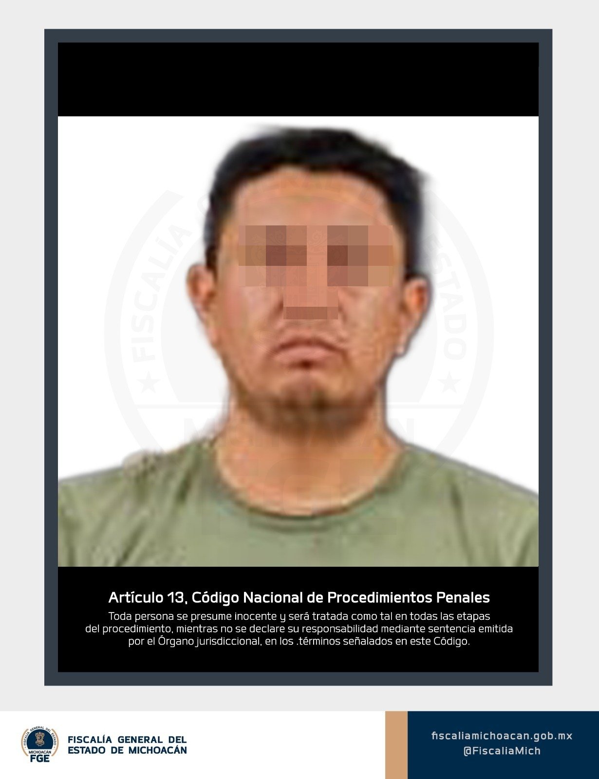 FGE captura a otro presunto partícipe en el caso Manzo 1 FGE captura a otro presunto participe en el caso Manzo 1