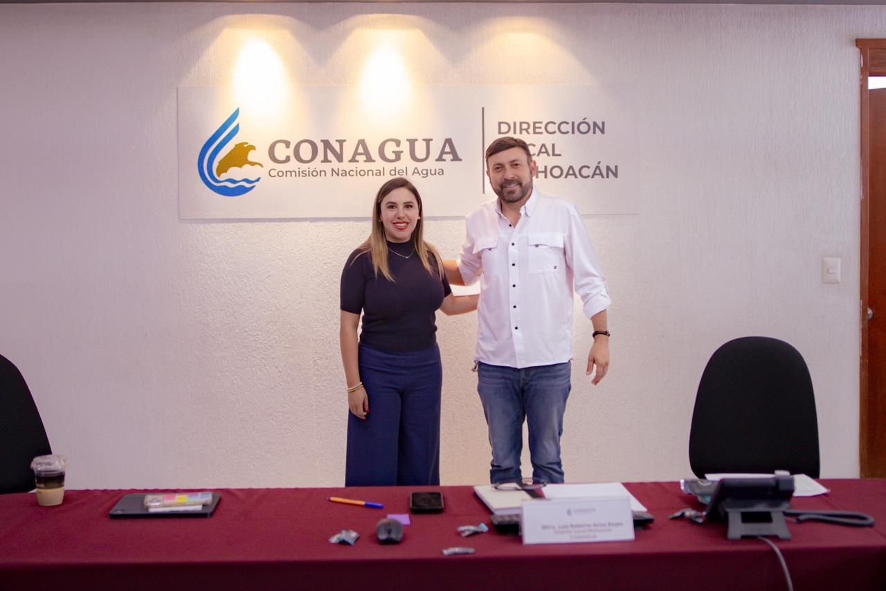 Dayana Perez Mendoza fortalece gestion hidrica para Salvador Escalante