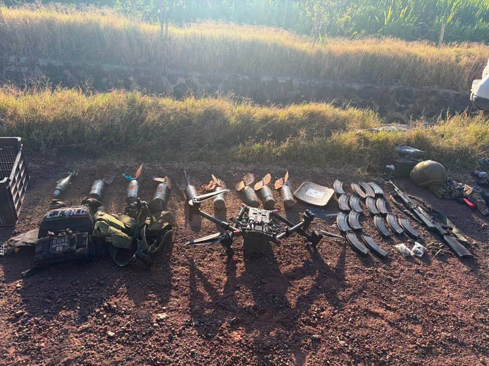 Operativo federal deja nueve detenidos y un fuerte aseguramiento en dos comunidades de Michoacán 1 IMG 20260819 WA0038