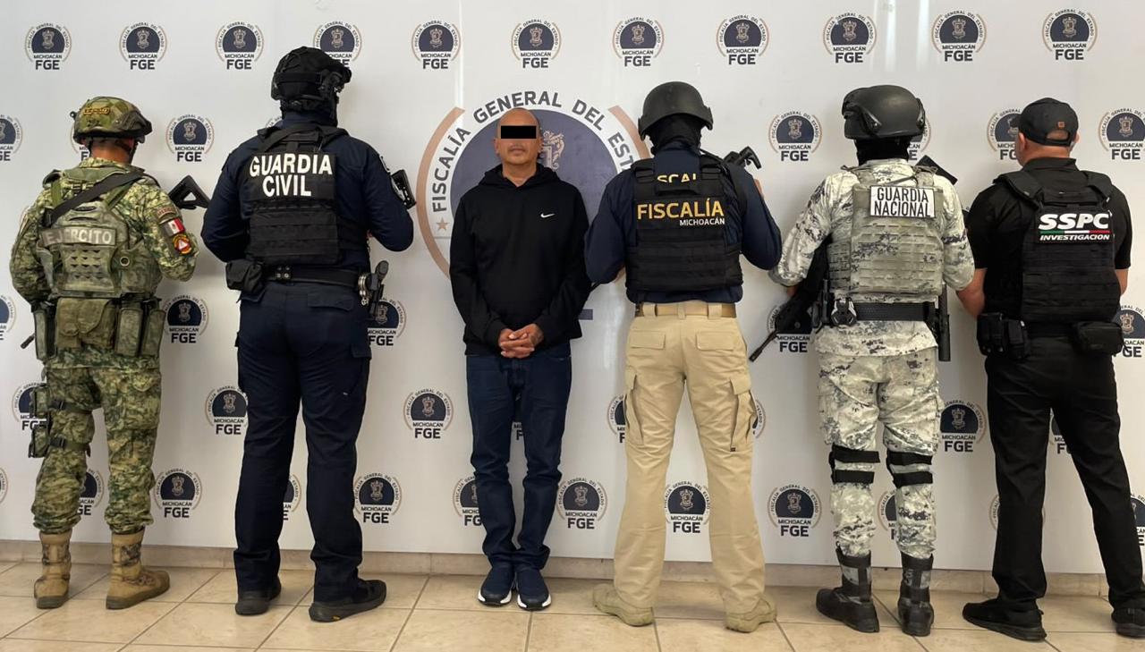 FGE, SSP y autoridades federales detienen en Morelia a “El Señor de la T” 1 IMG 20260917 WA0072
