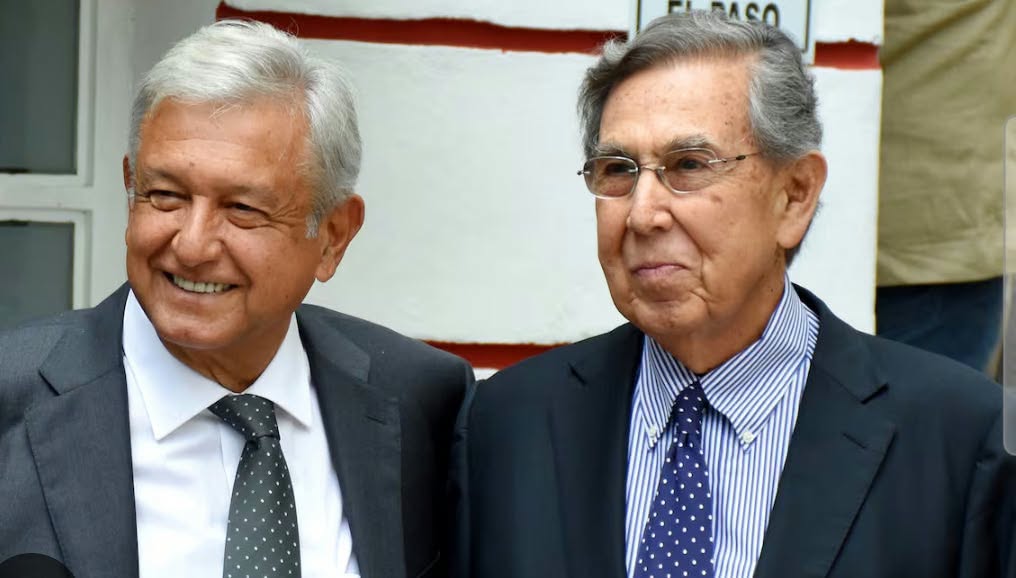 AMLO reaparece y lamenta la muerte de Cuauhtémoc Cárdenas; esto publicó